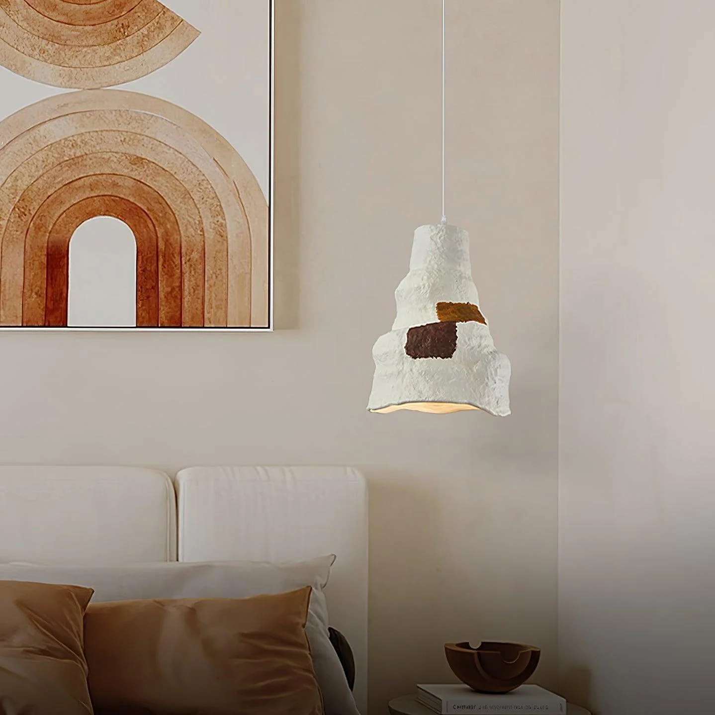 Terra Rustic Resin Pendant Lamp - Image 14