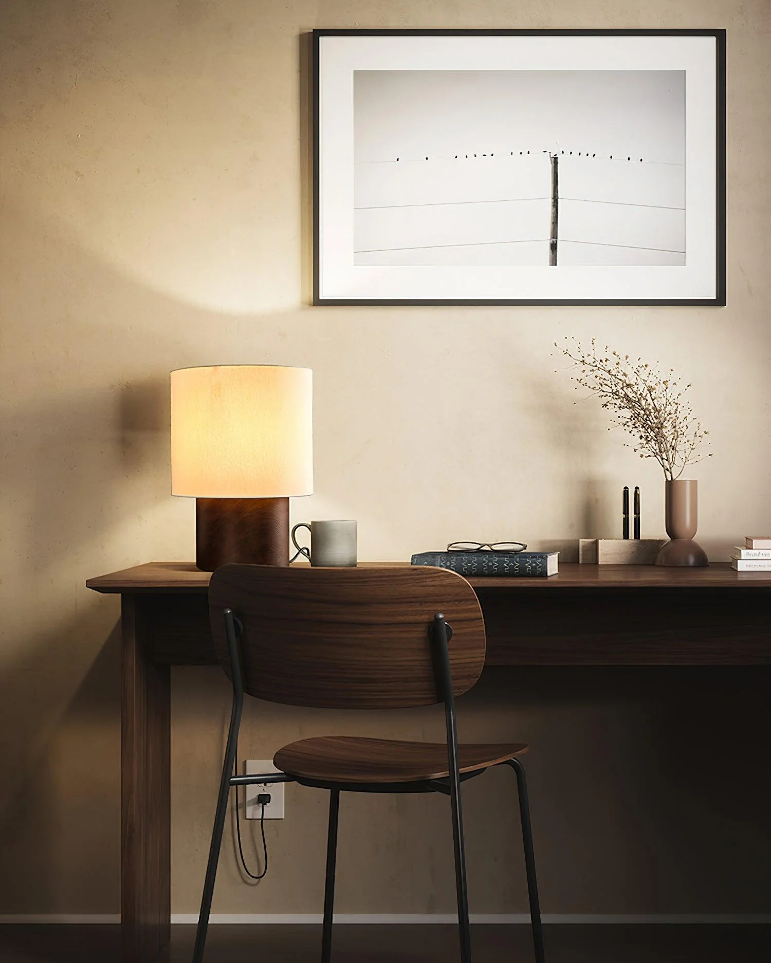 Terra Wabi-Sabi Wood Table Light - Image 16