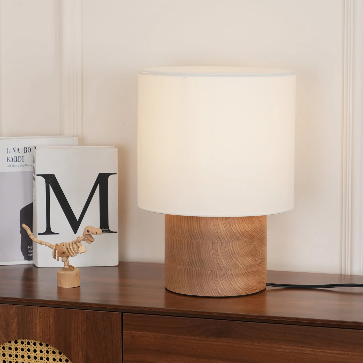 Terra Wabi-Sabi Wood Table Light - Image 2