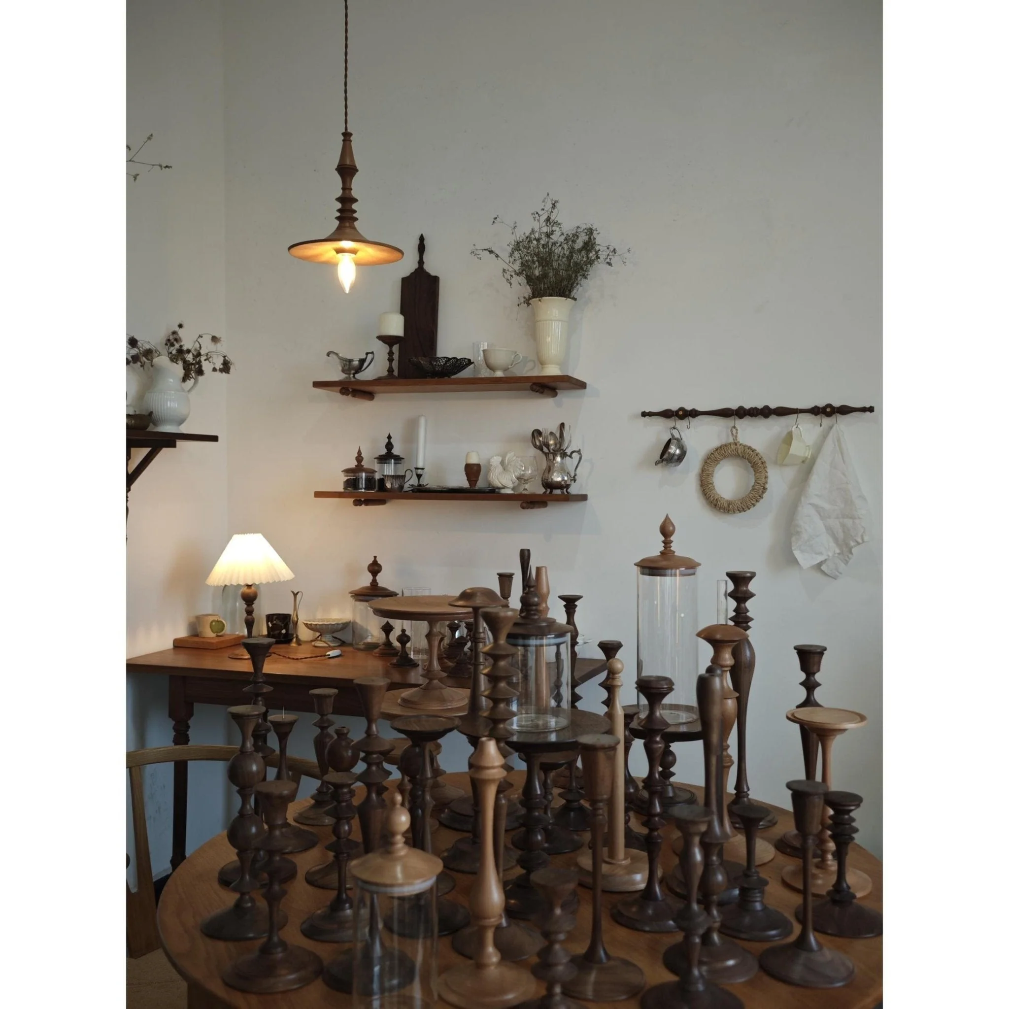 Tessira Wood Industrial Pendant Lamp - Image 23