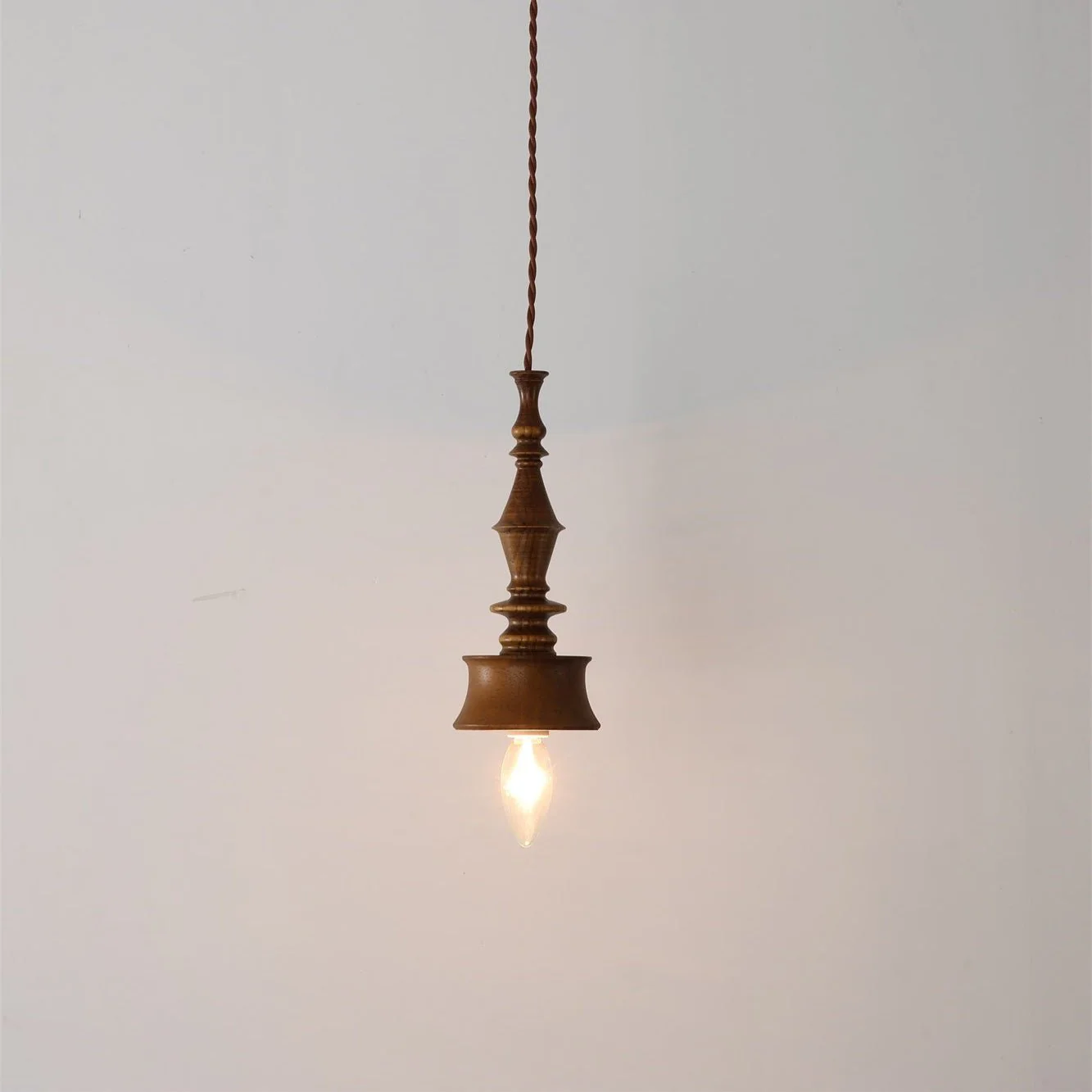 Tessira Wood Industrial Pendant Lamp - Image 24