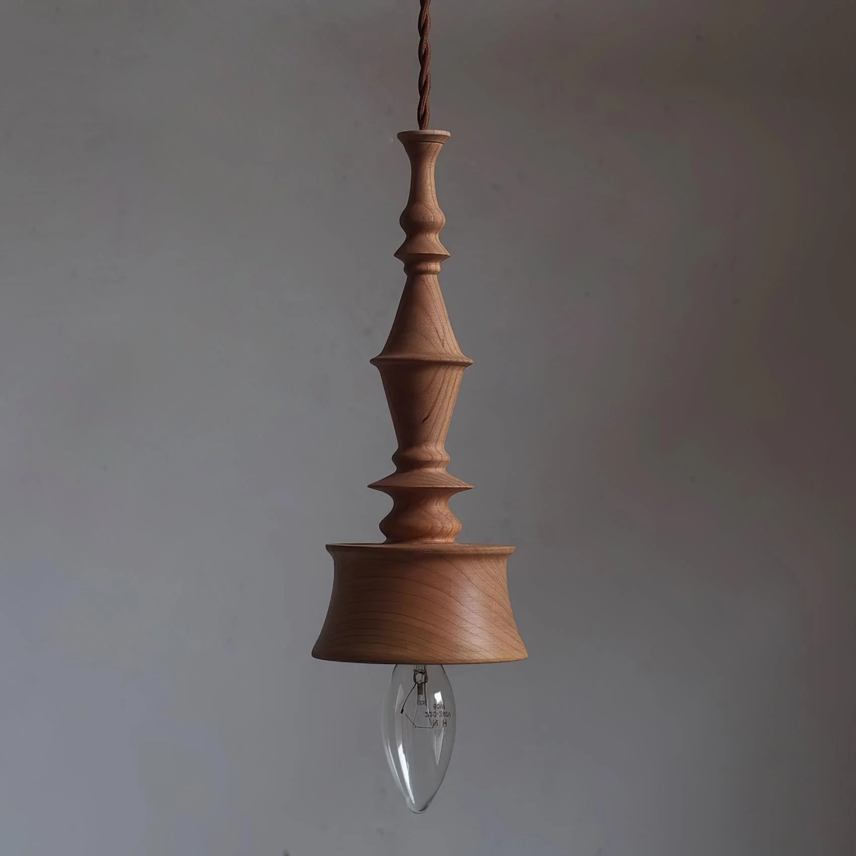 Tessira Wood Industrial Pendant Lamp - Image 67