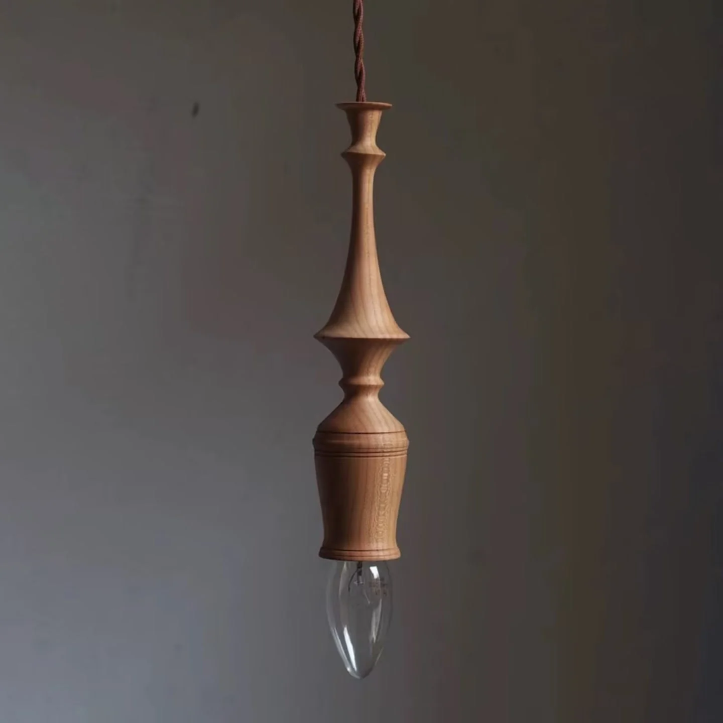 Tessira Wood Industrial Pendant Lamp - Image 89