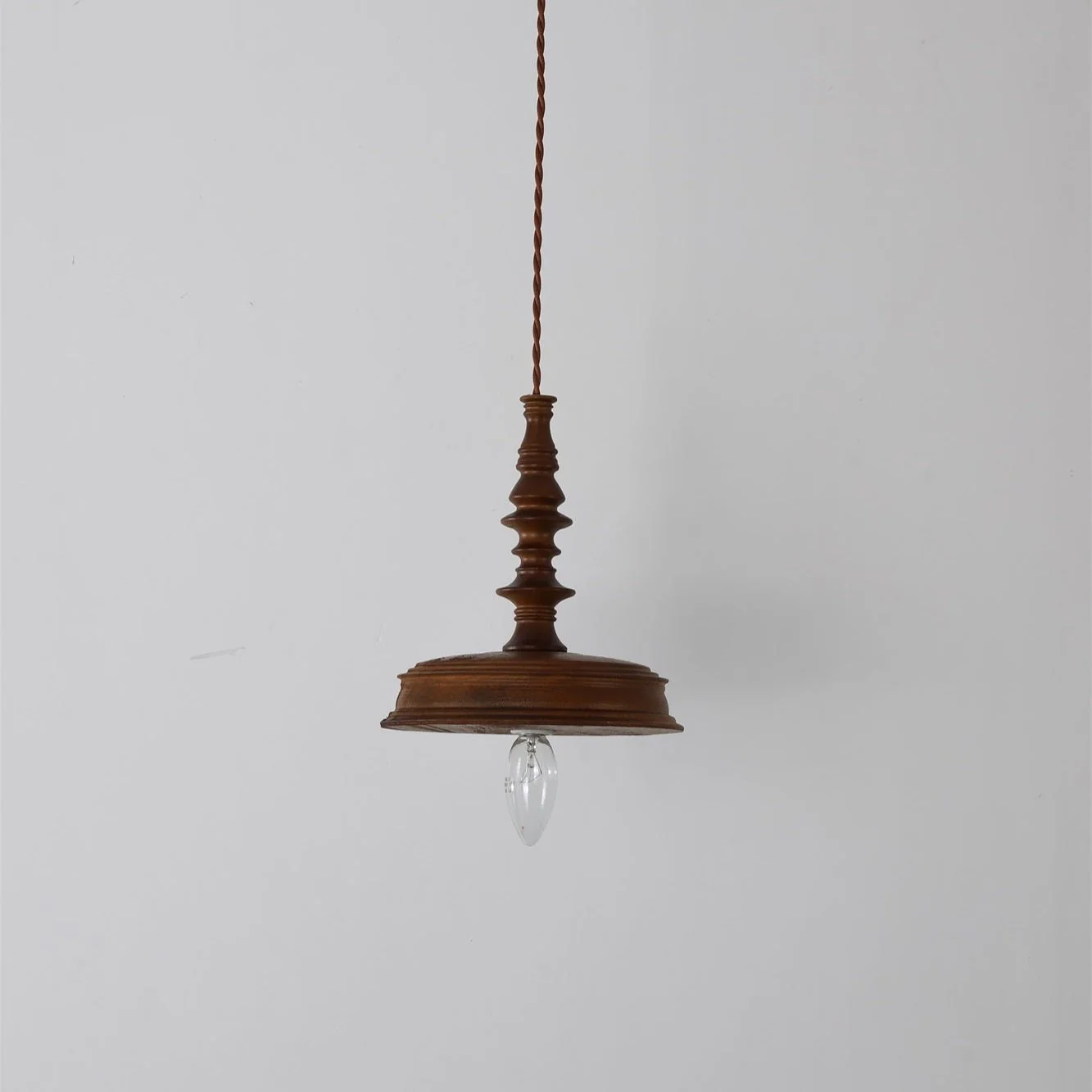 Tessira Wood Industrial Pendant Lamp - Image 91