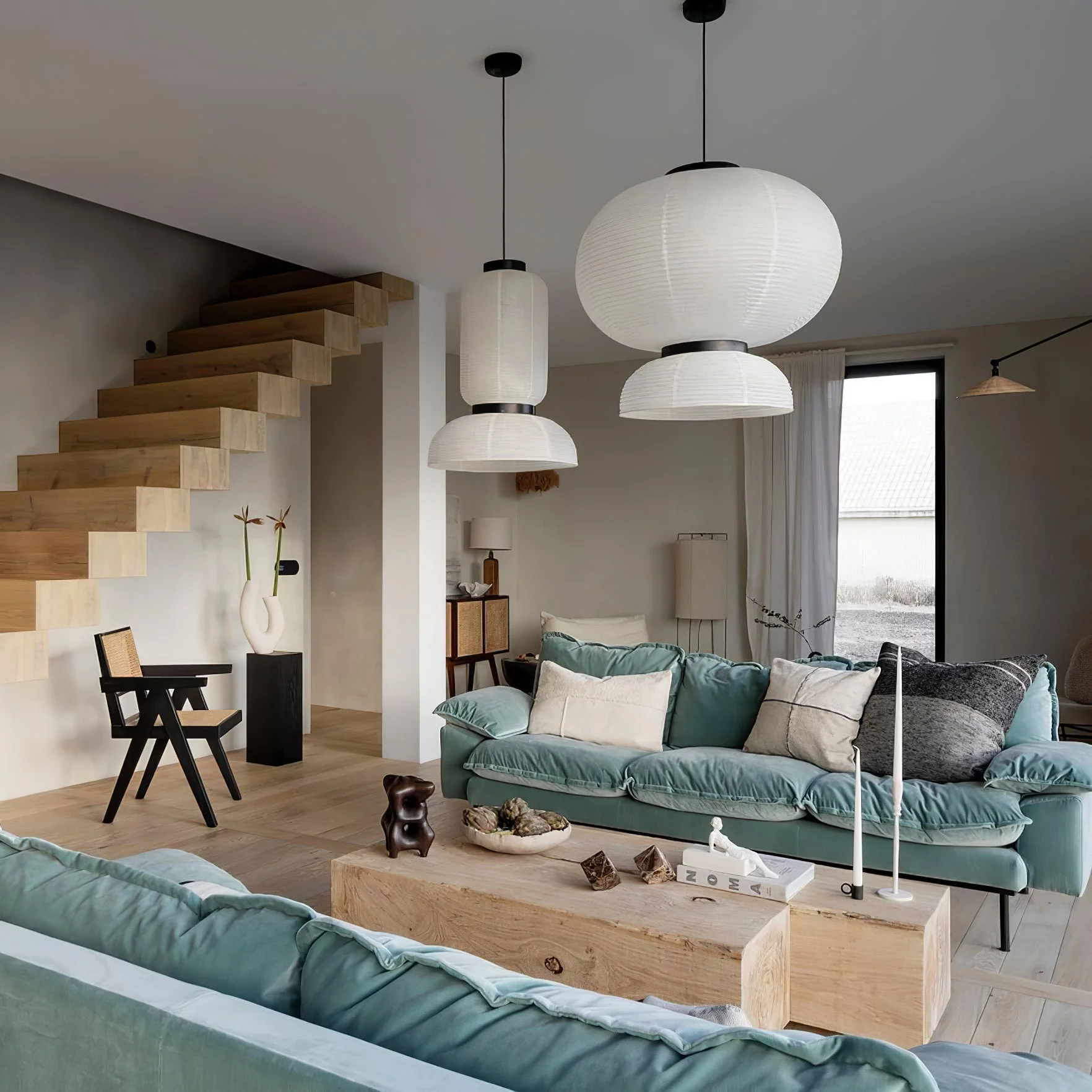 Tessire Paper Scandinavian Pendant Lamp - Image 52