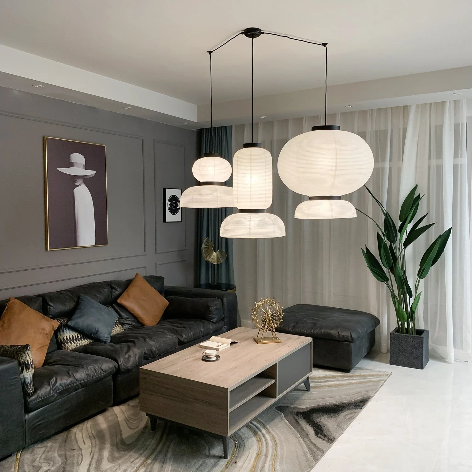 Tessire Paper Scandinavian Pendant Lamp - Image 77