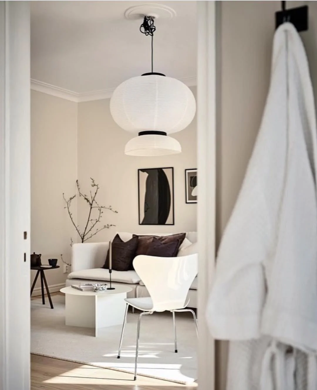 Tessire Paper Scandinavian Pendant Lamp - Image 9
