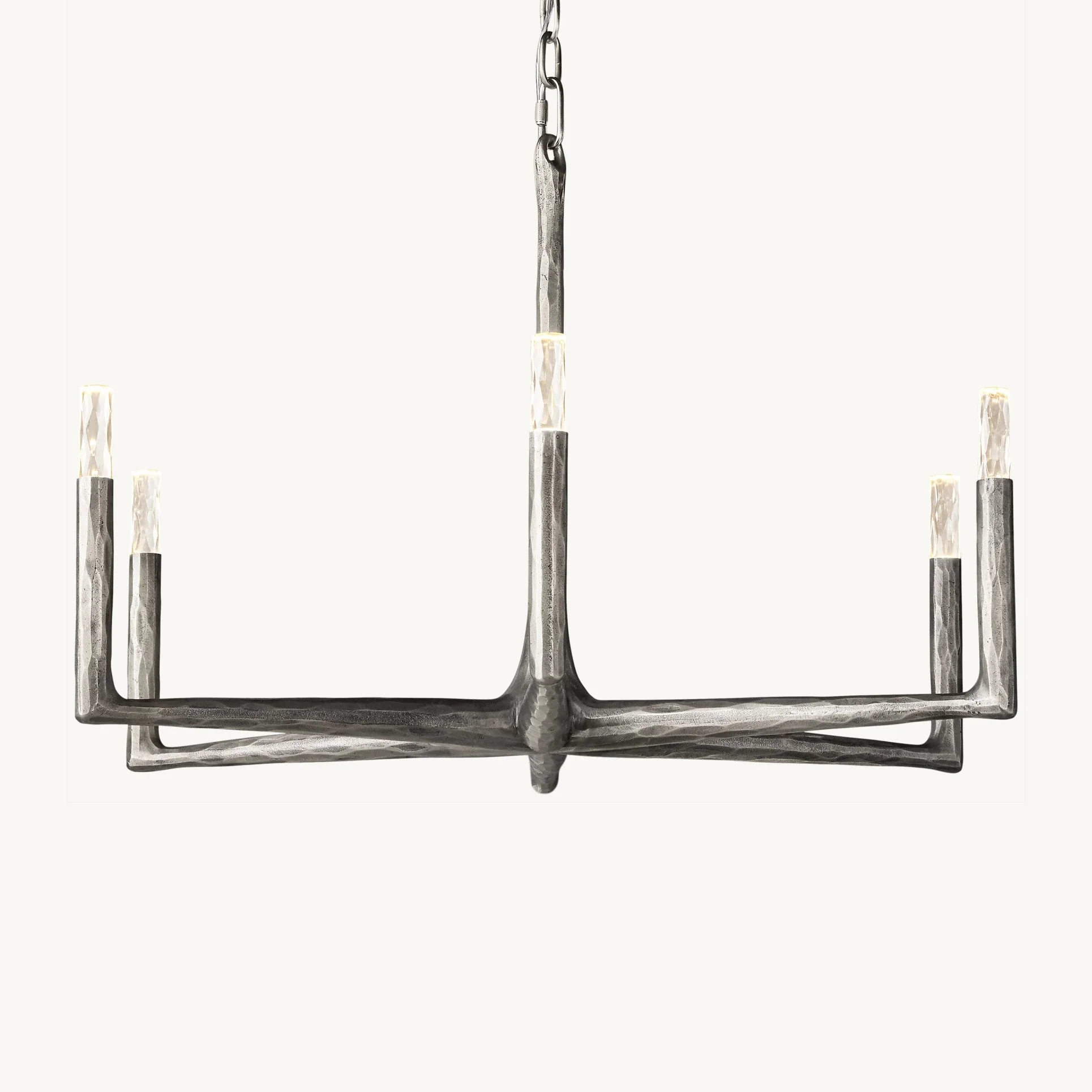 Thaddeus Contemporary Brass Chandelier - Image 39