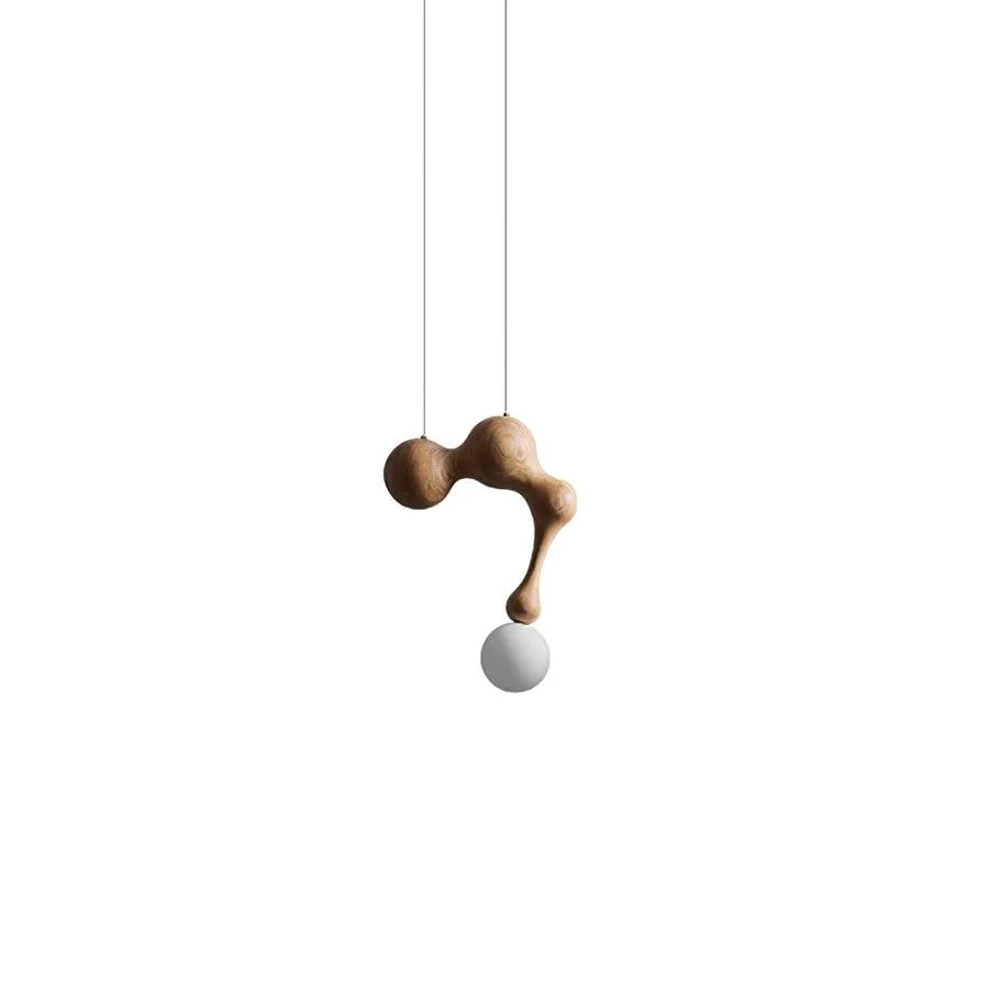 Thaddeus Luxury Wood Pendant Light - Image 13