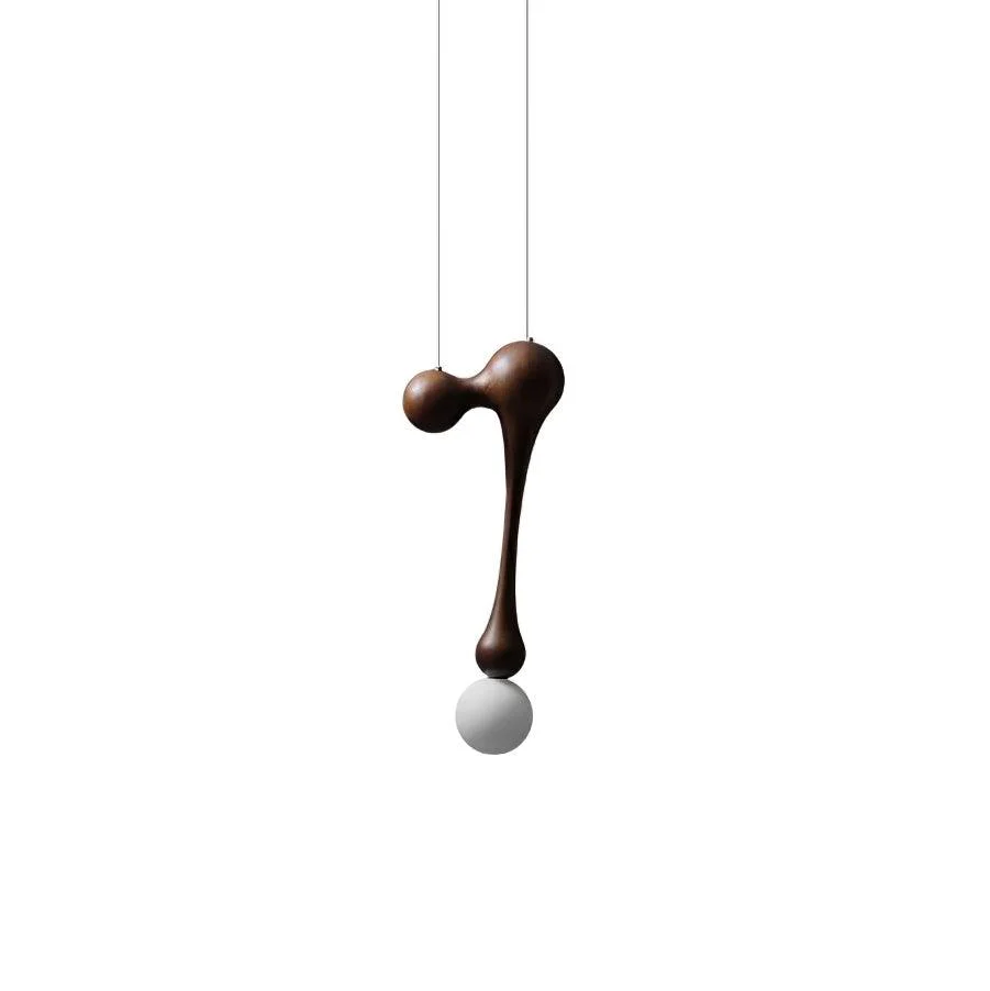 Thaddeus Luxury Wood Pendant Light - Image 15