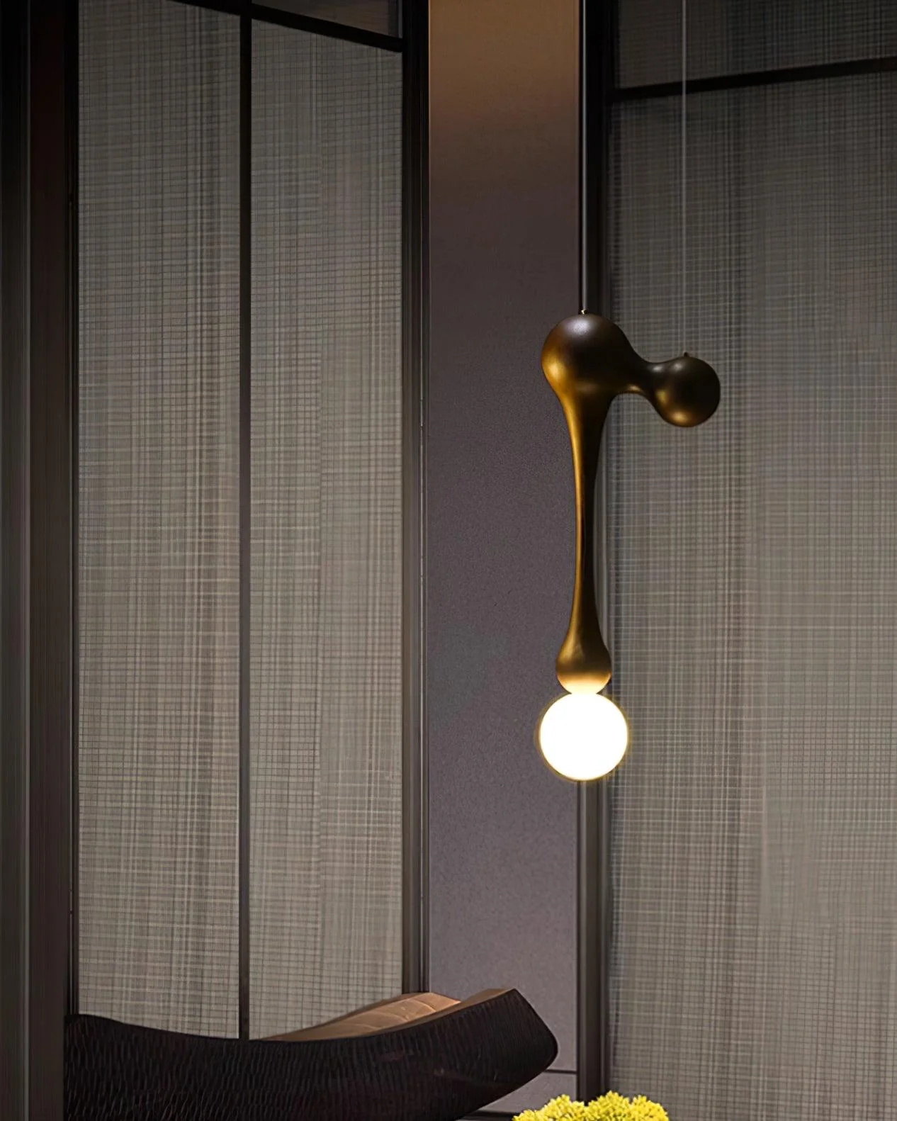 Thaddeus Luxury Wood Pendant Light - Image 2