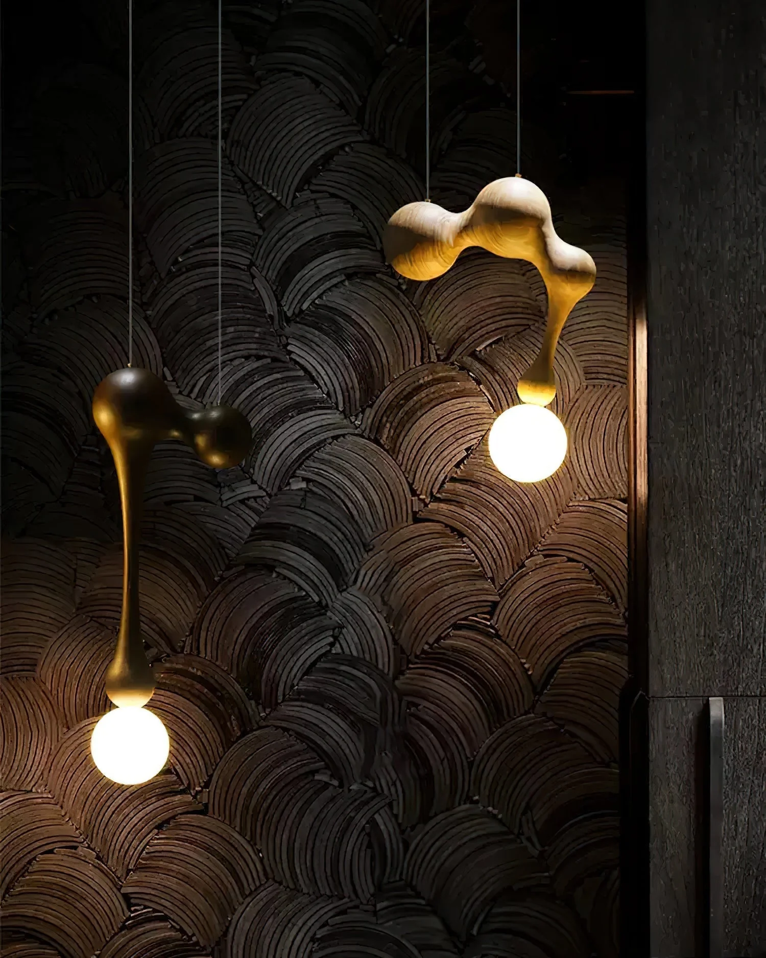 Thaddeus Luxury Wood Pendant Light - Image 35