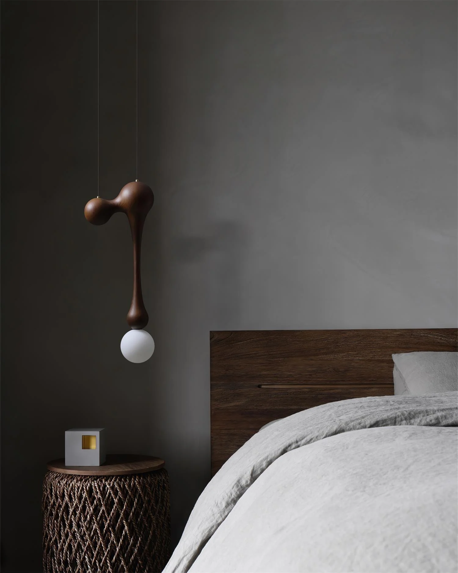 Thaddeus Luxury Wood Pendant Light - Image 52