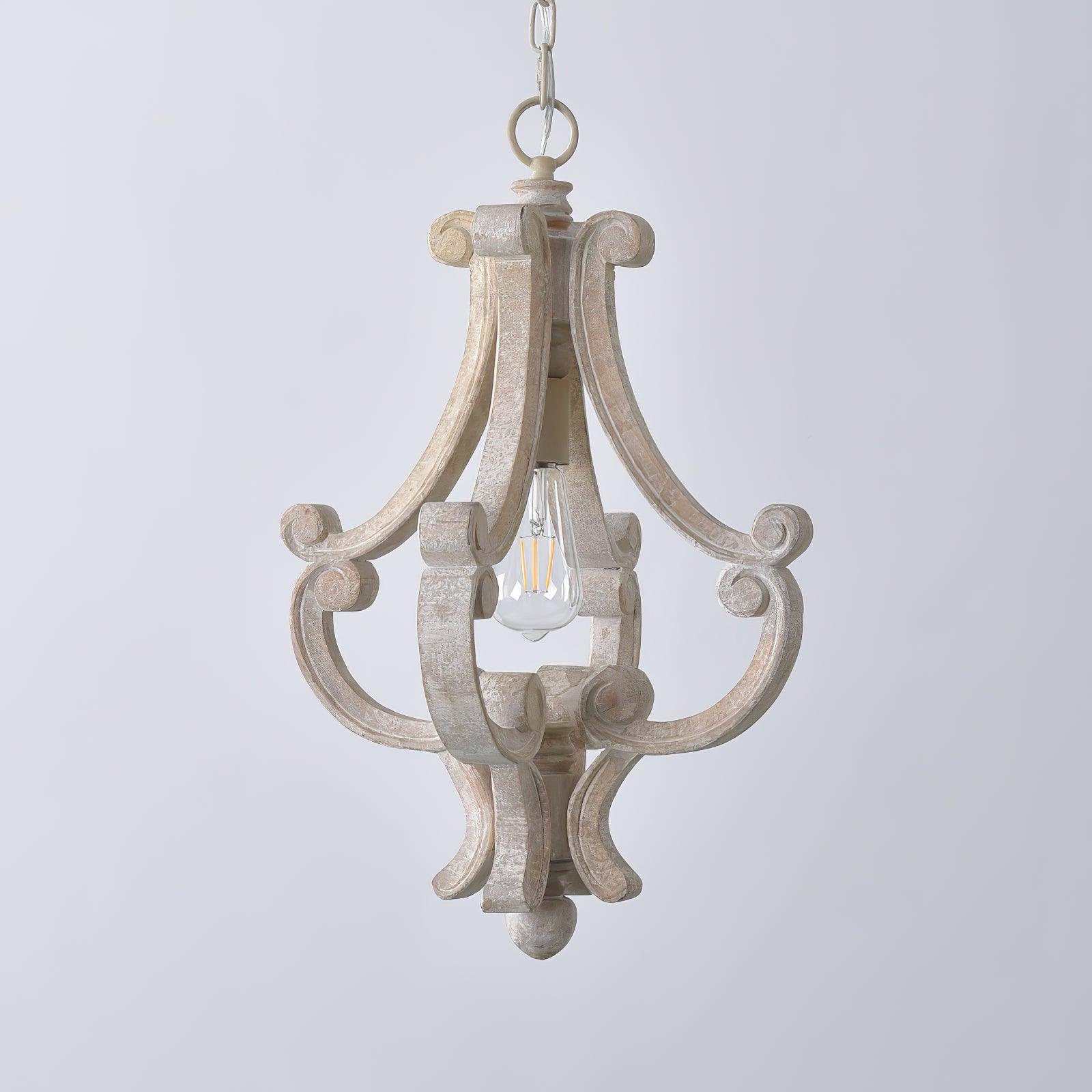 Thalien Wooden Glam Pendant Light - Image 11