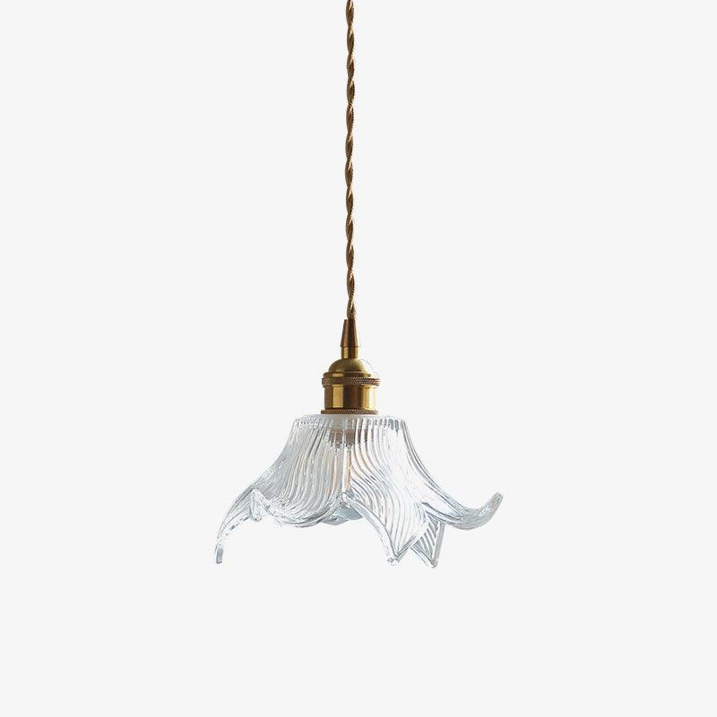 Thaliran Brass & Glass Glam Pendant Light - Image 24