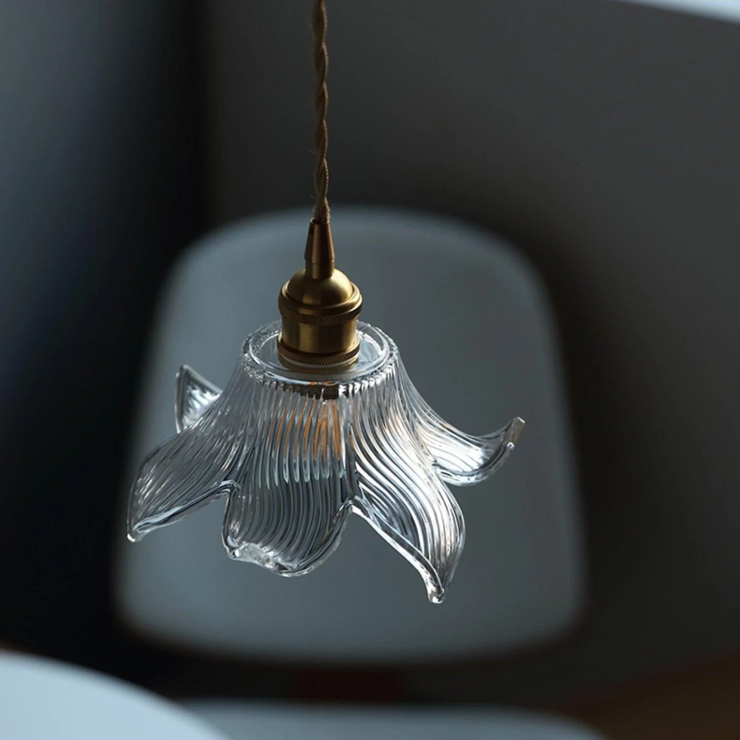 Thaliran Brass & Glass Glam Pendant Light - Image 29