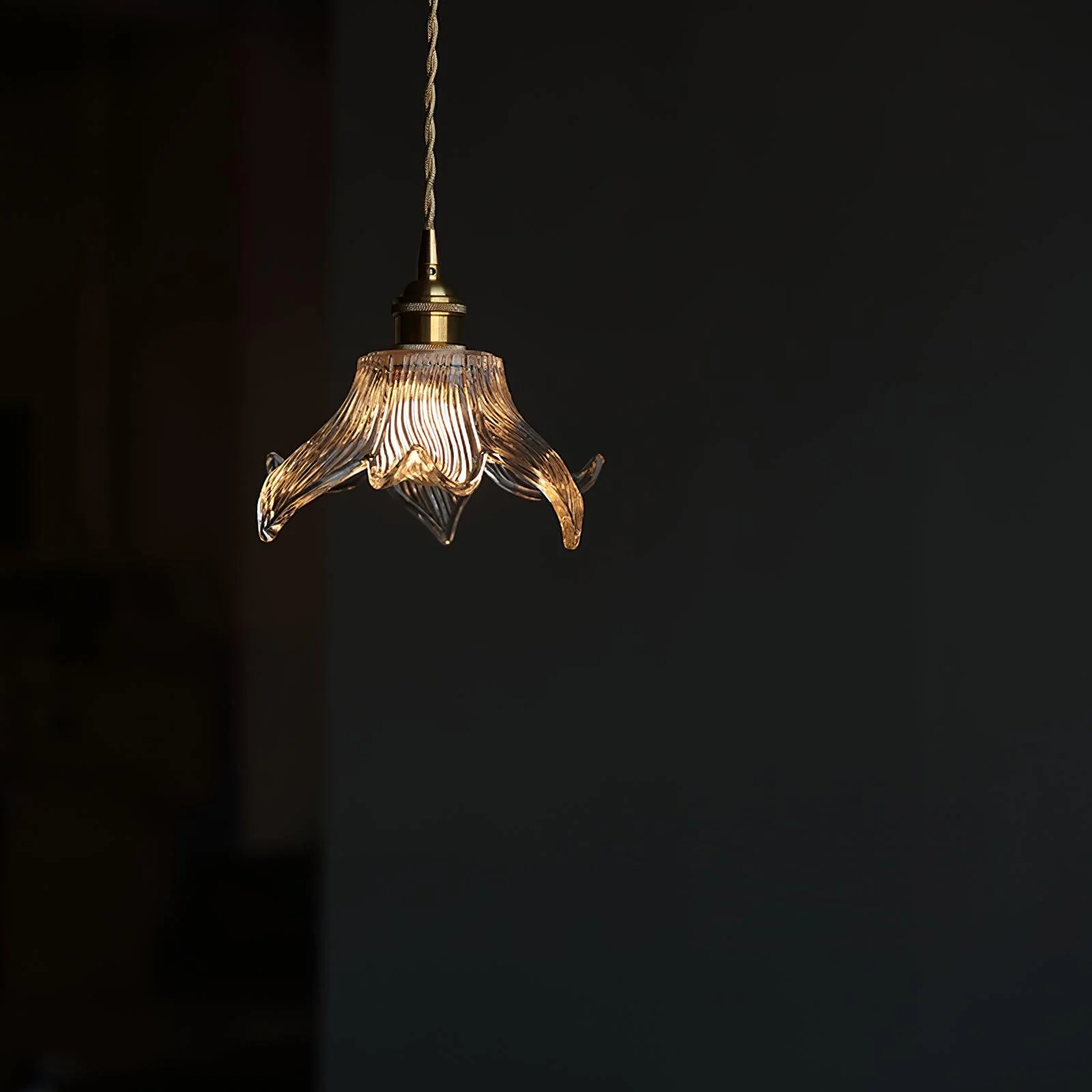 Thaliran Brass & Glass Glam Pendant Light - Image 33