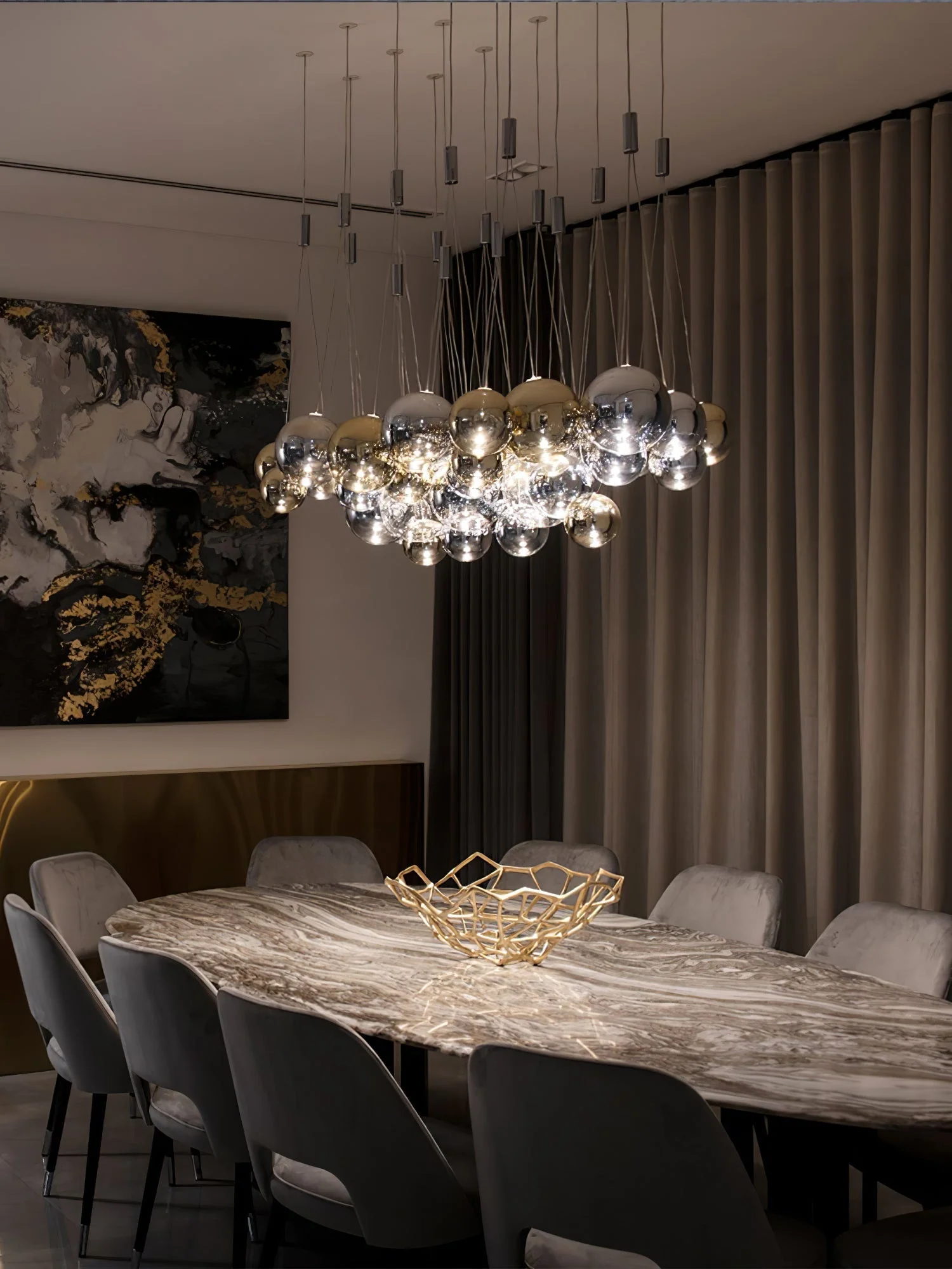 Thalirce Light Luxury Pendant Light - Image 29