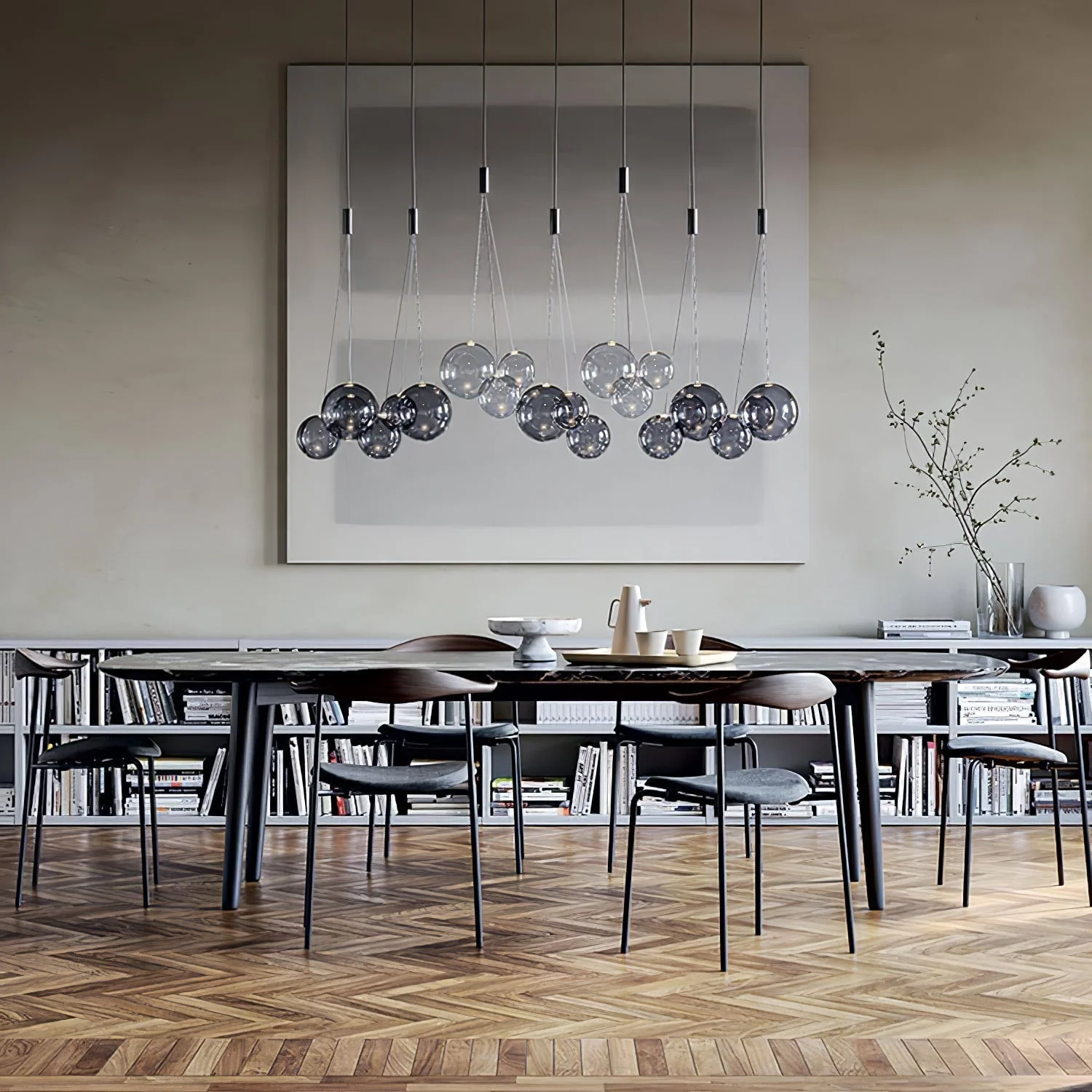 Thalirce Light Luxury Pendant Light - Image 40