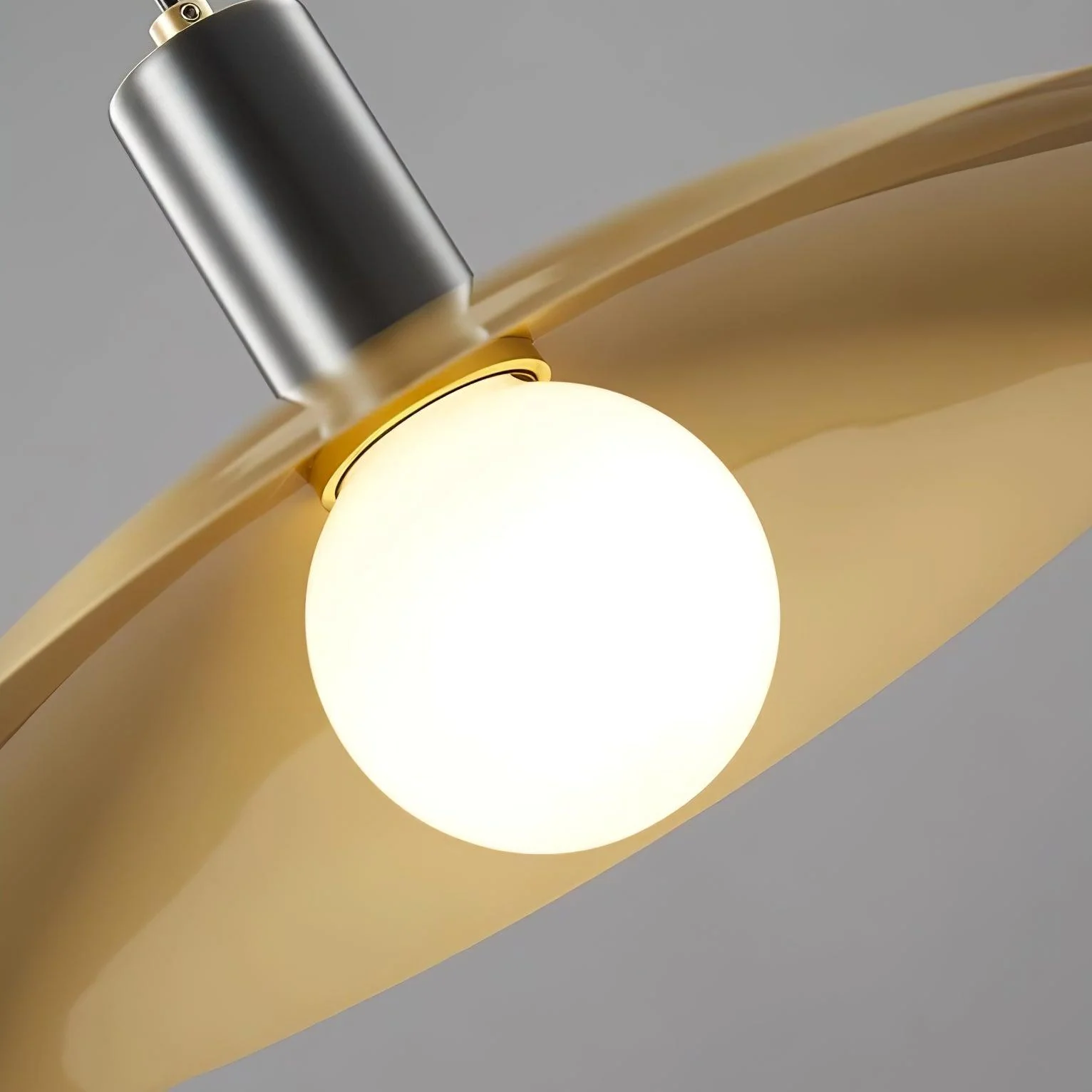 Thalora Brass & Glass Classic Pendant Lamp - Image 21