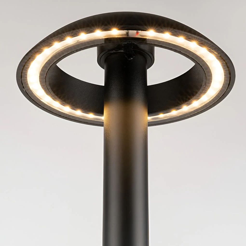 Thelma Modern Mushroom Landscape Outdoor Post Lamp - Image 5