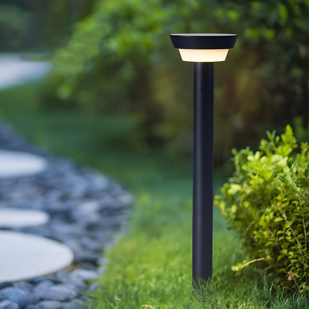Theob Sleek Cylinder LED Outdoor Path Light