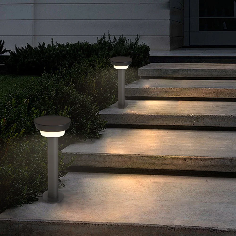 Theob Sleek Cylinder LED Outdoor Path Light - Image 10