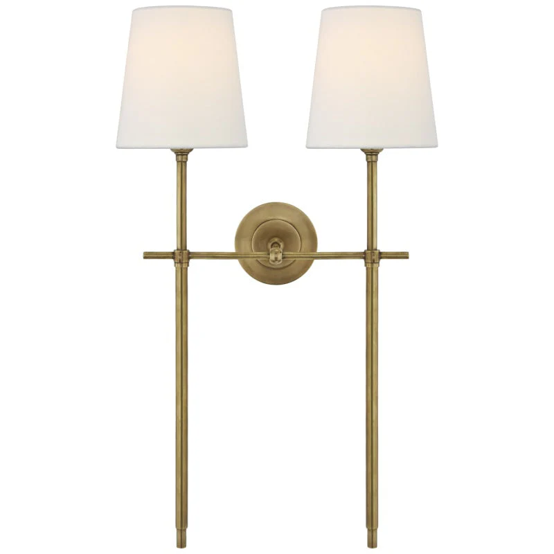 Theodore Wall Lamp Brass Fabric - Image 28