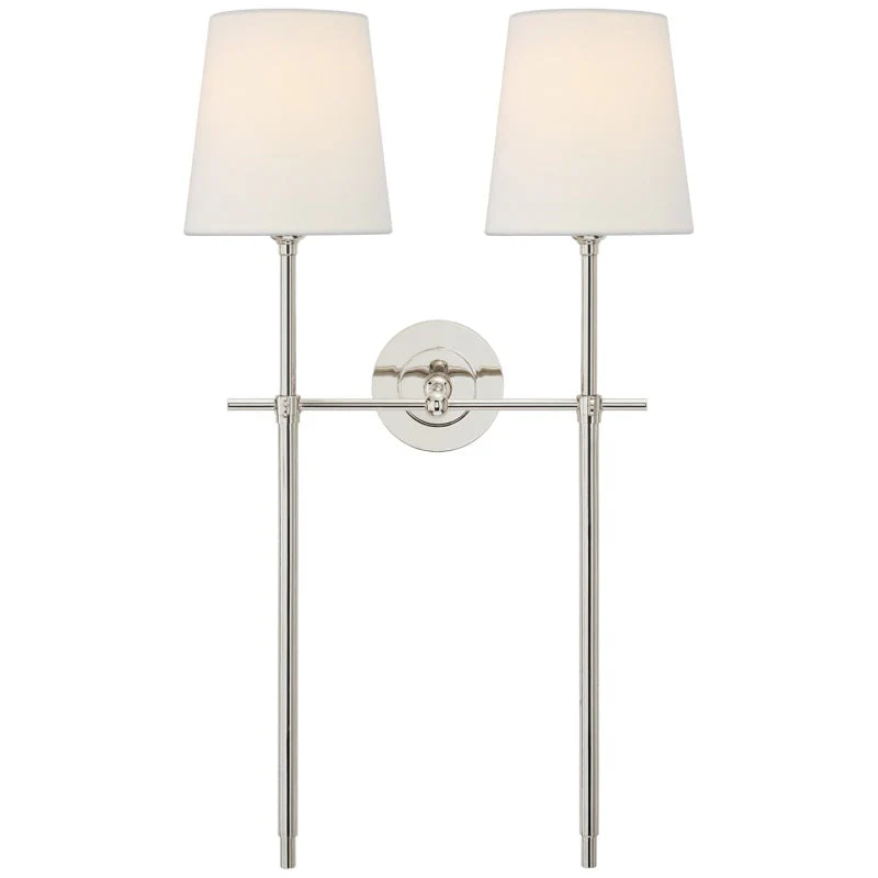 Theodore Wall Lamp Brass Fabric - Image 48