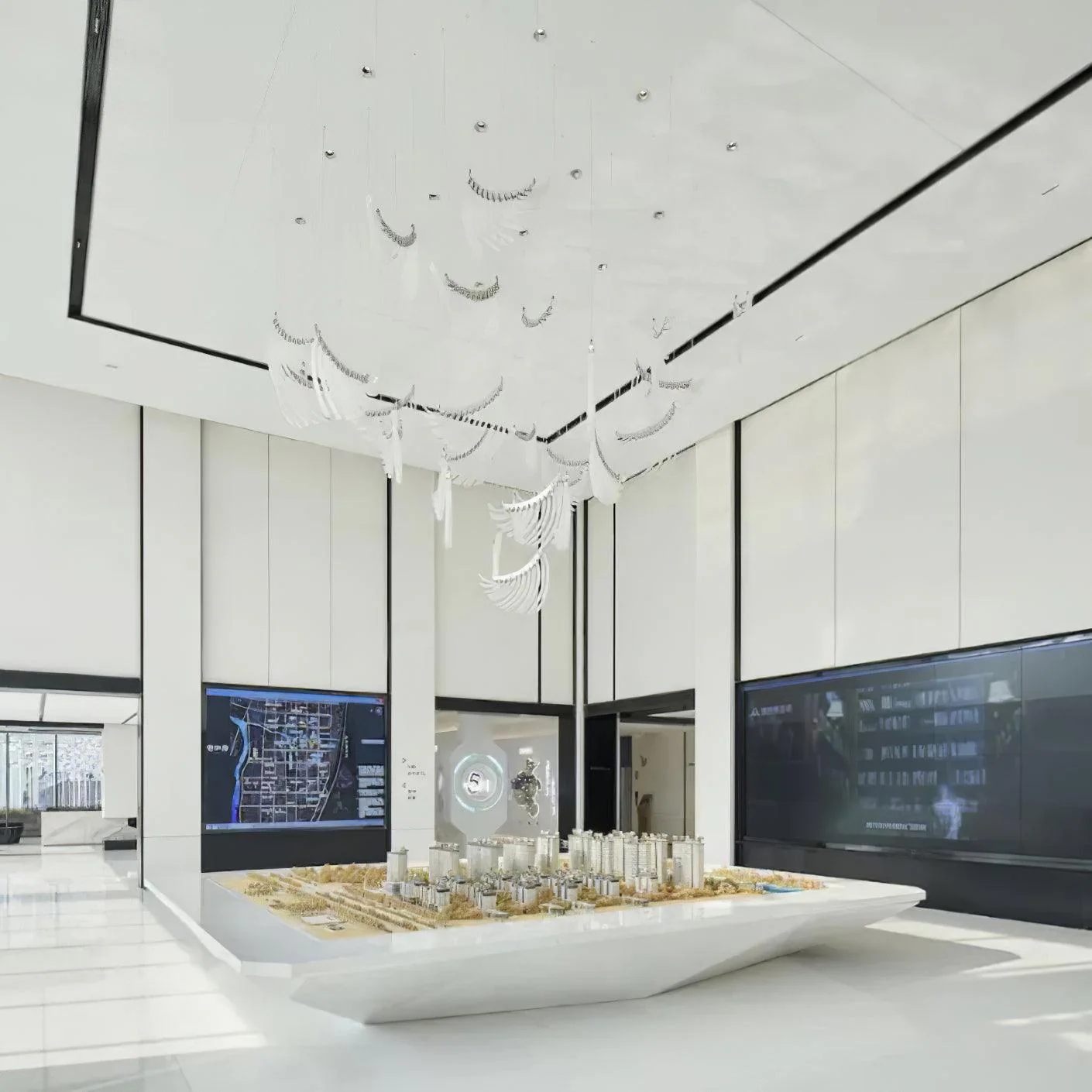 Tiered Postmodern Luxury Palmette Chandelier - Image 15