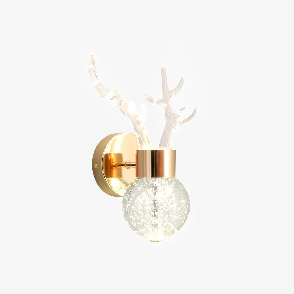 Timber Postmodern Luxury Deer Crystal Wall Lamp - Image 6