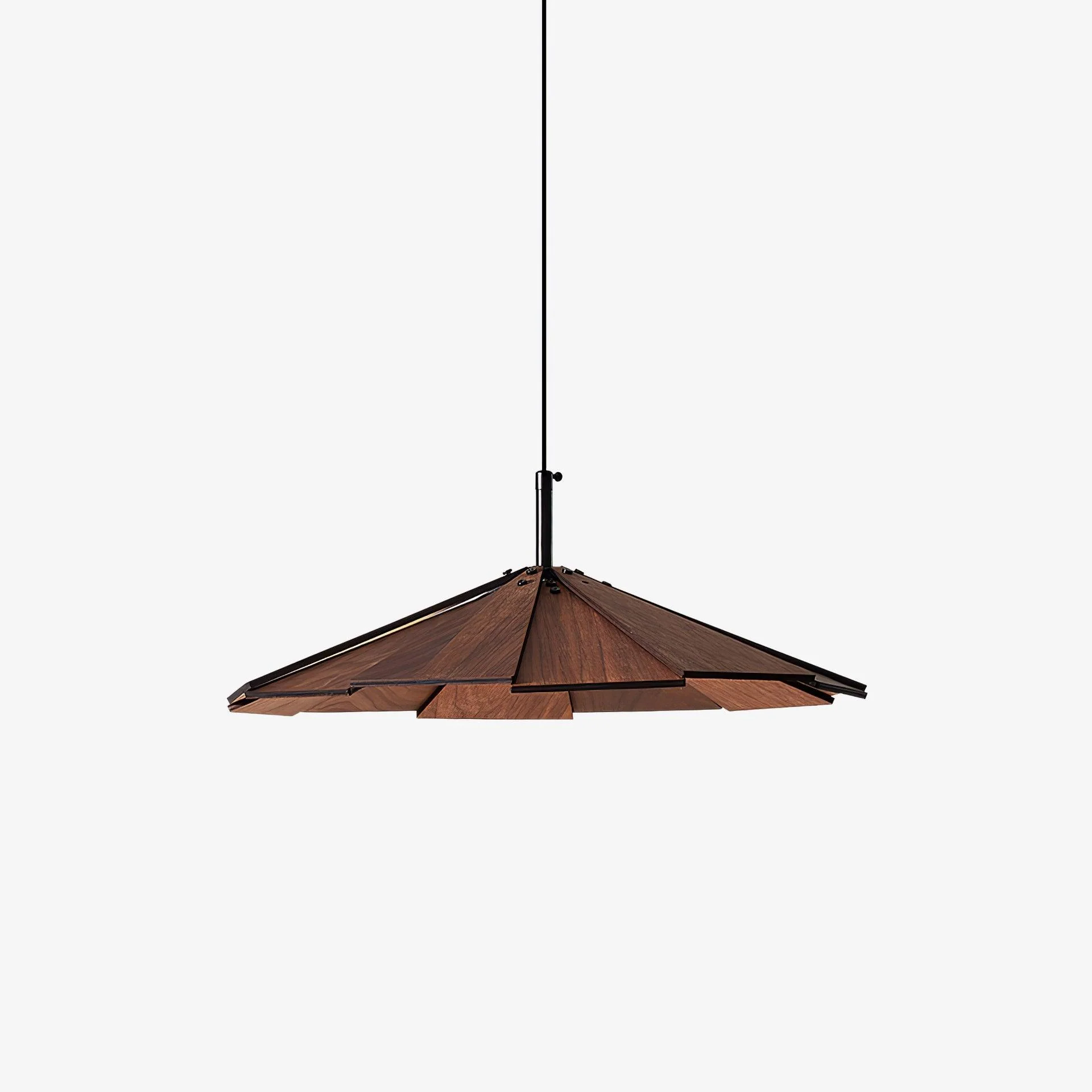 Woodura Umbrella Wooden Pendant Light