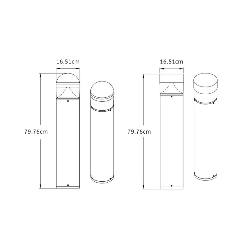 Titus Poles Minimalist Nordic Outdoor Light - Image 9