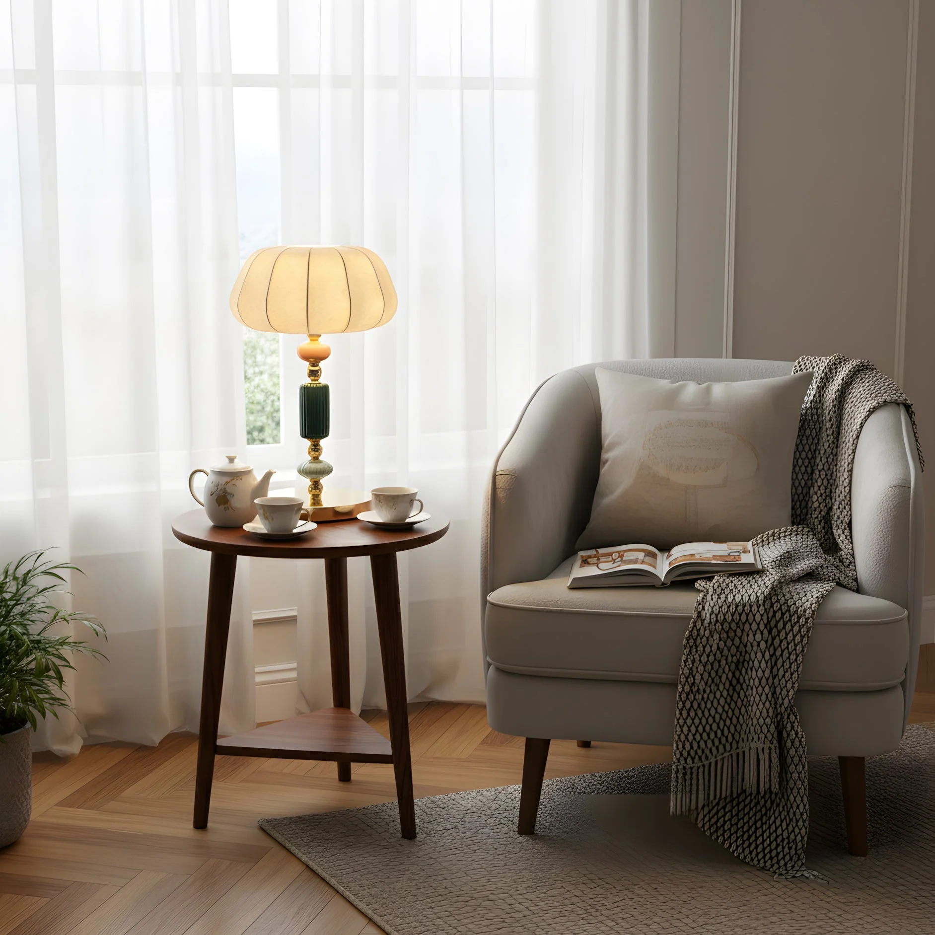 Topbuti Farmhouse Table Lamp - Image 10