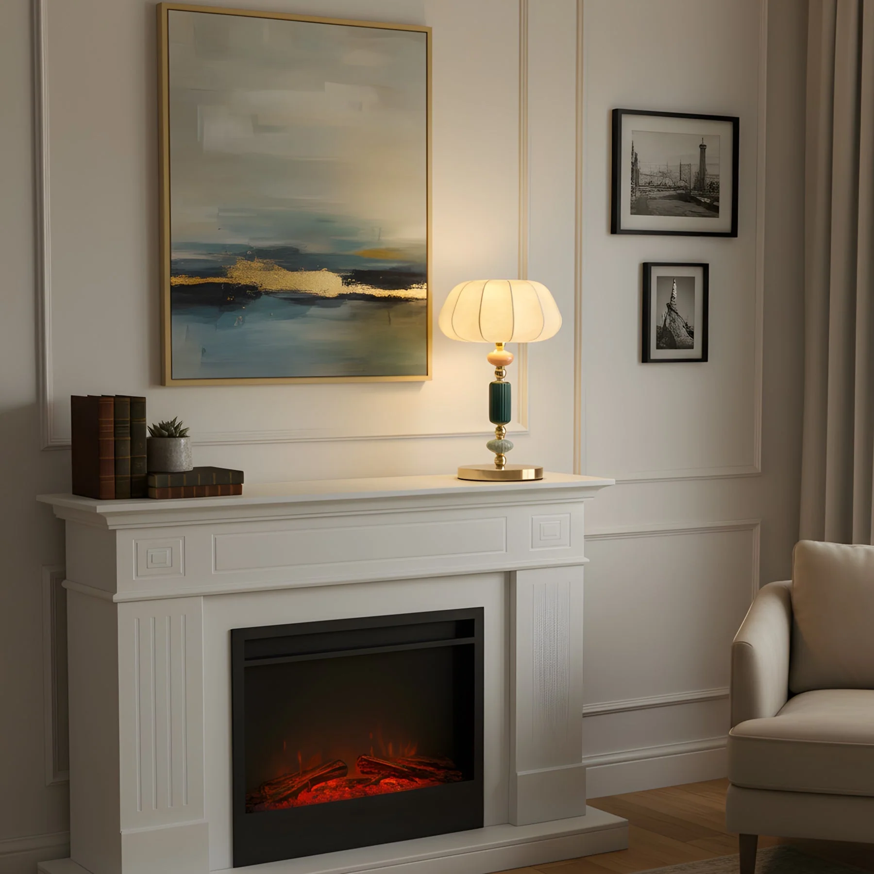 Topbuti Farmhouse Table Lamp - Image 8