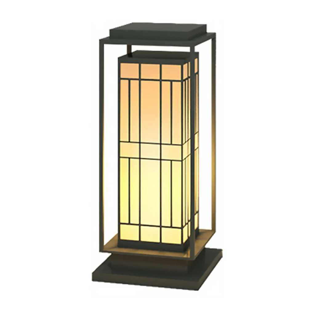 Torrent Asian Inspired Elegant Retro Steel Outdoor Path Lights - Image 5