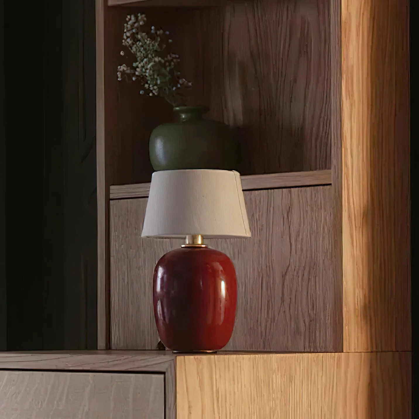 Torso Farmhouse Ceramic Table Lamp - Image 15