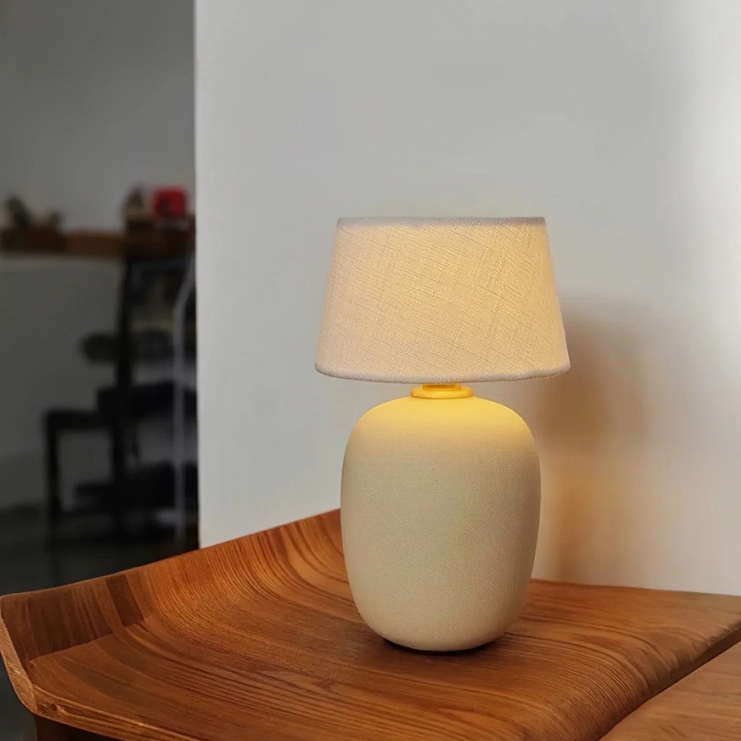 Torso Farmhouse Ceramic Table Lamp - Image 21