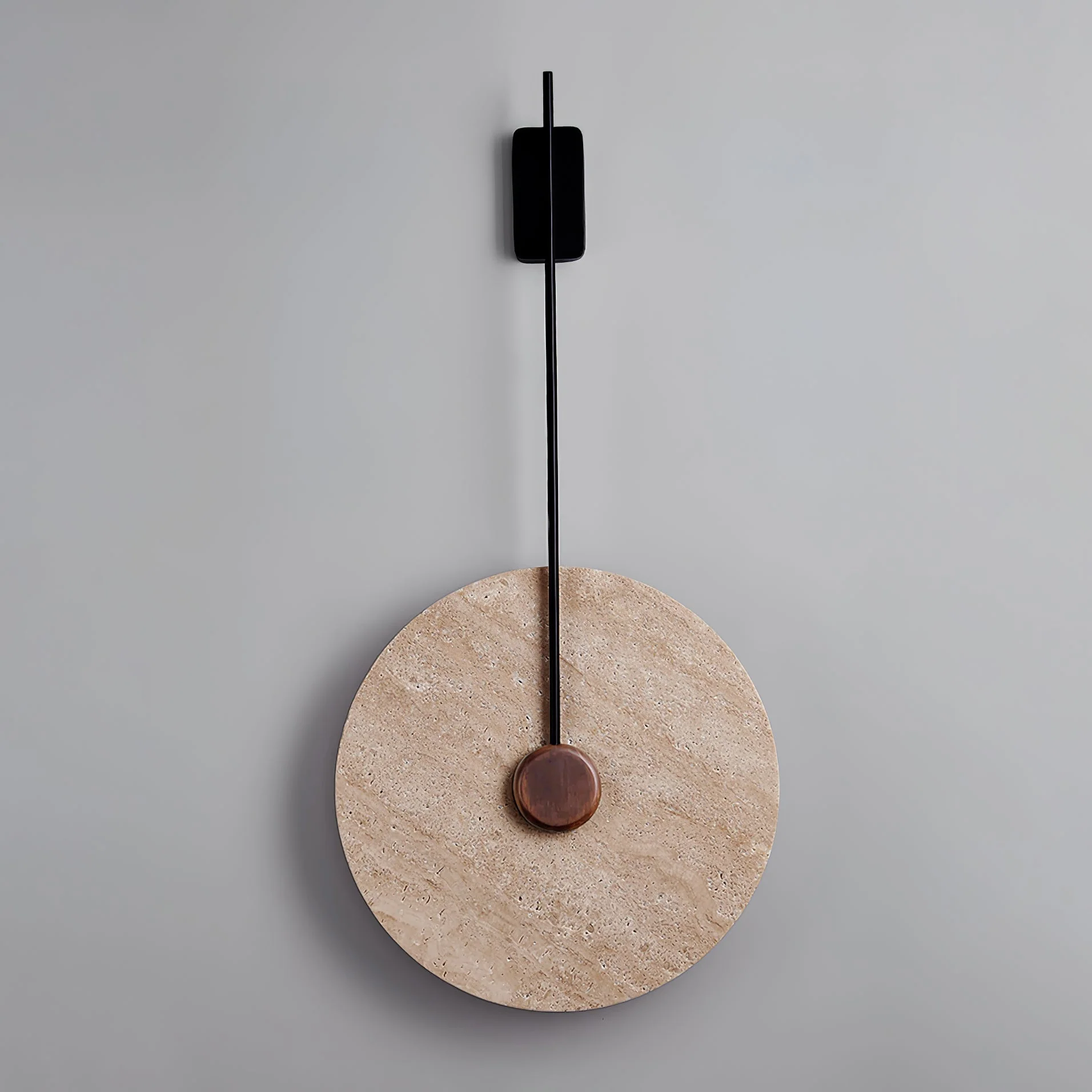 Travertine Disc Oriental Travertine Wall Light - Image 12