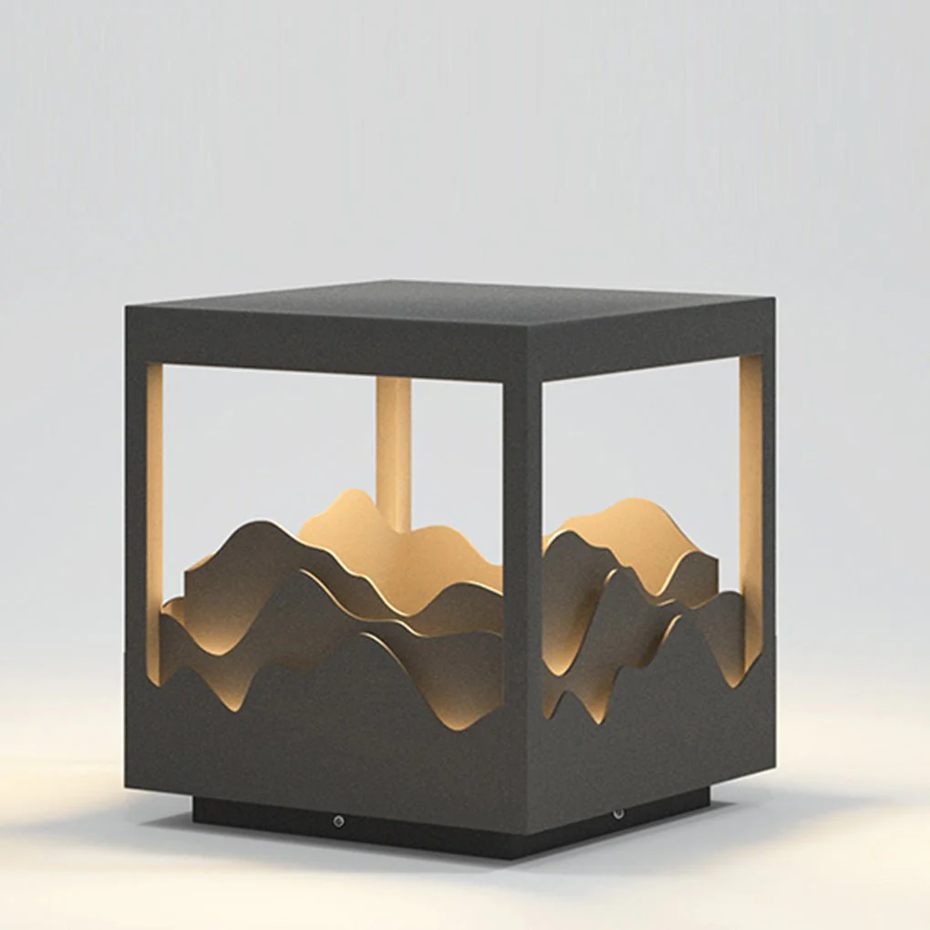 Trent LED Courtyard Atmosphere Landscape Steel Outdoor Lamp - Image 10