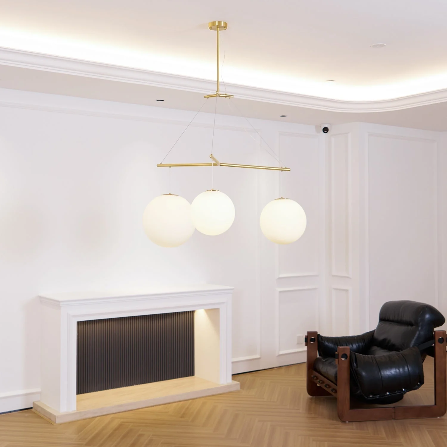 Triad Minimalist Glass Pendant Lamp - Image 15