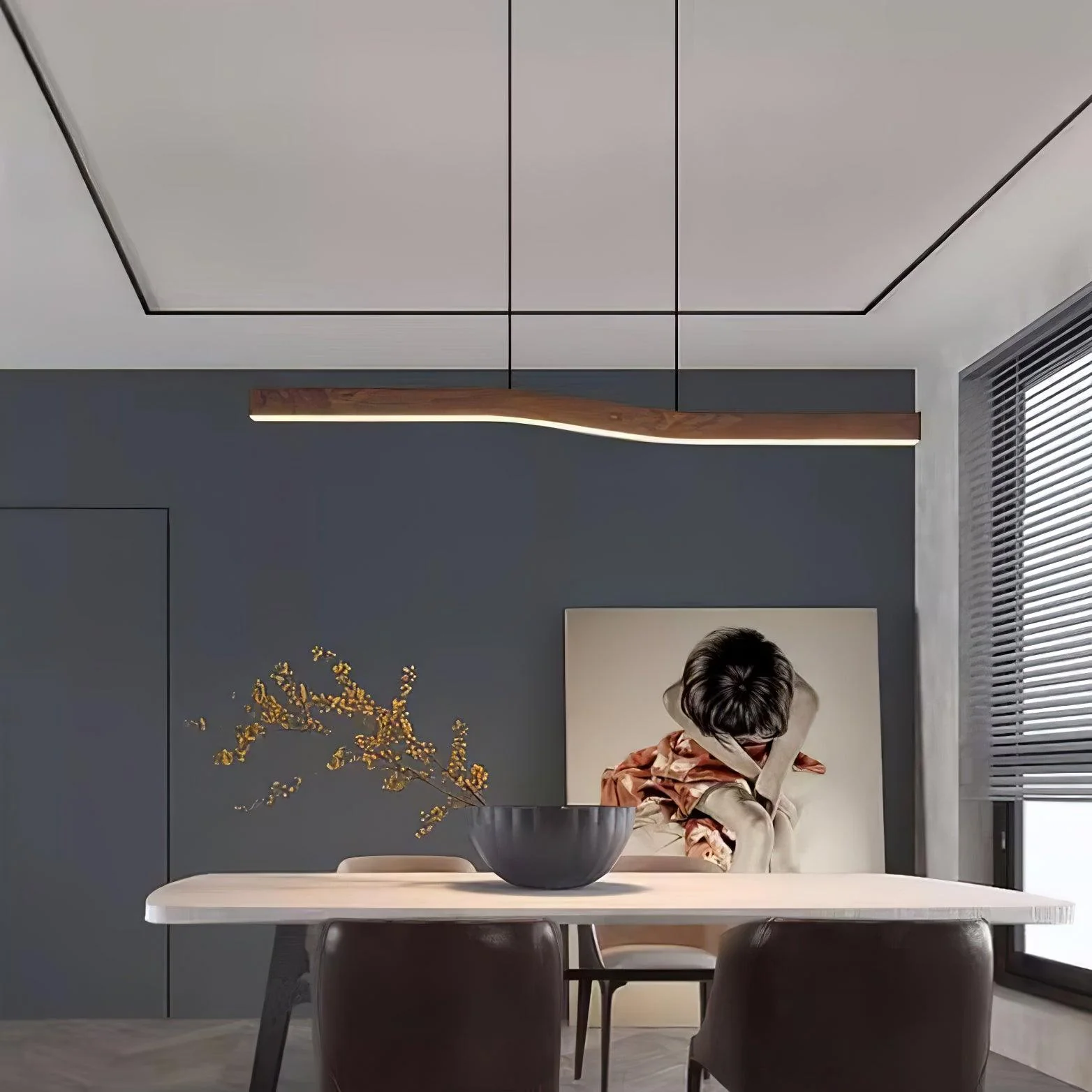 Tristan Liner Minimalist Pendant Light - Image 17