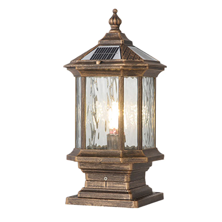 Trixi Vintage European-style Outdoor Pillar Lights - Image 2