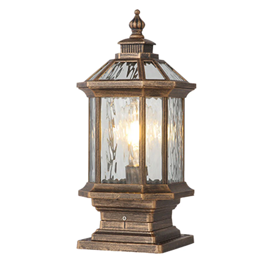Trixi Vintage European-style Outdoor Pillar Lights - Image 3