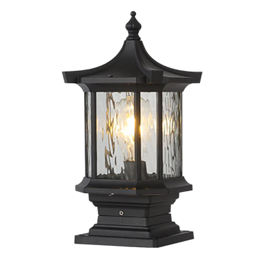 Trixi Vintage European-style Outdoor Pillar Lights - Image 4