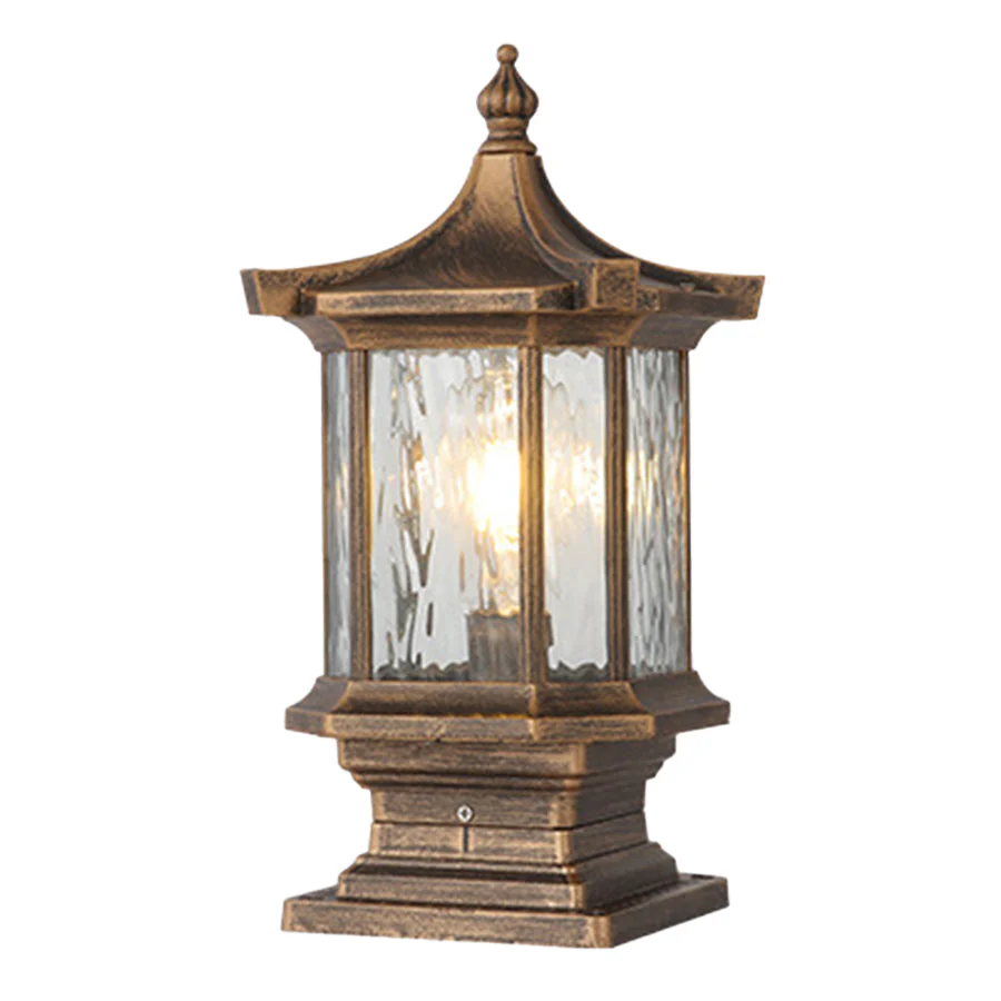 Trixi Vintage European-style Outdoor Pillar Lights - Image 6