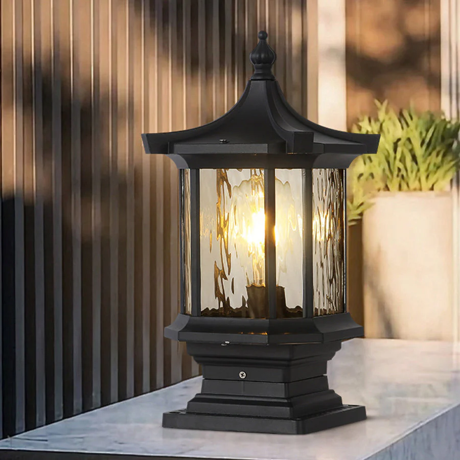 Trixi Vintage European-style Outdoor Pillar Lights - Image 8