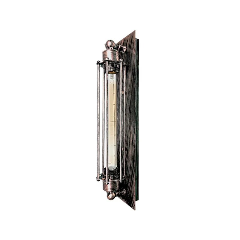 Tronel Vintage Cylinder Metal Wall Lamp, Black/Red/Silver/Gold - Image 6