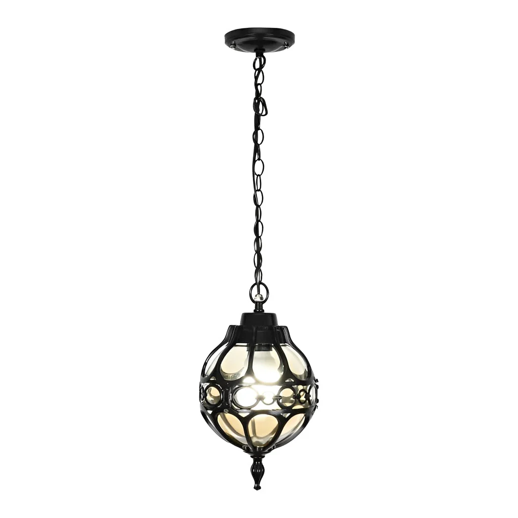 Truman Retro Ball American Outdoor Chandelier - Image 7