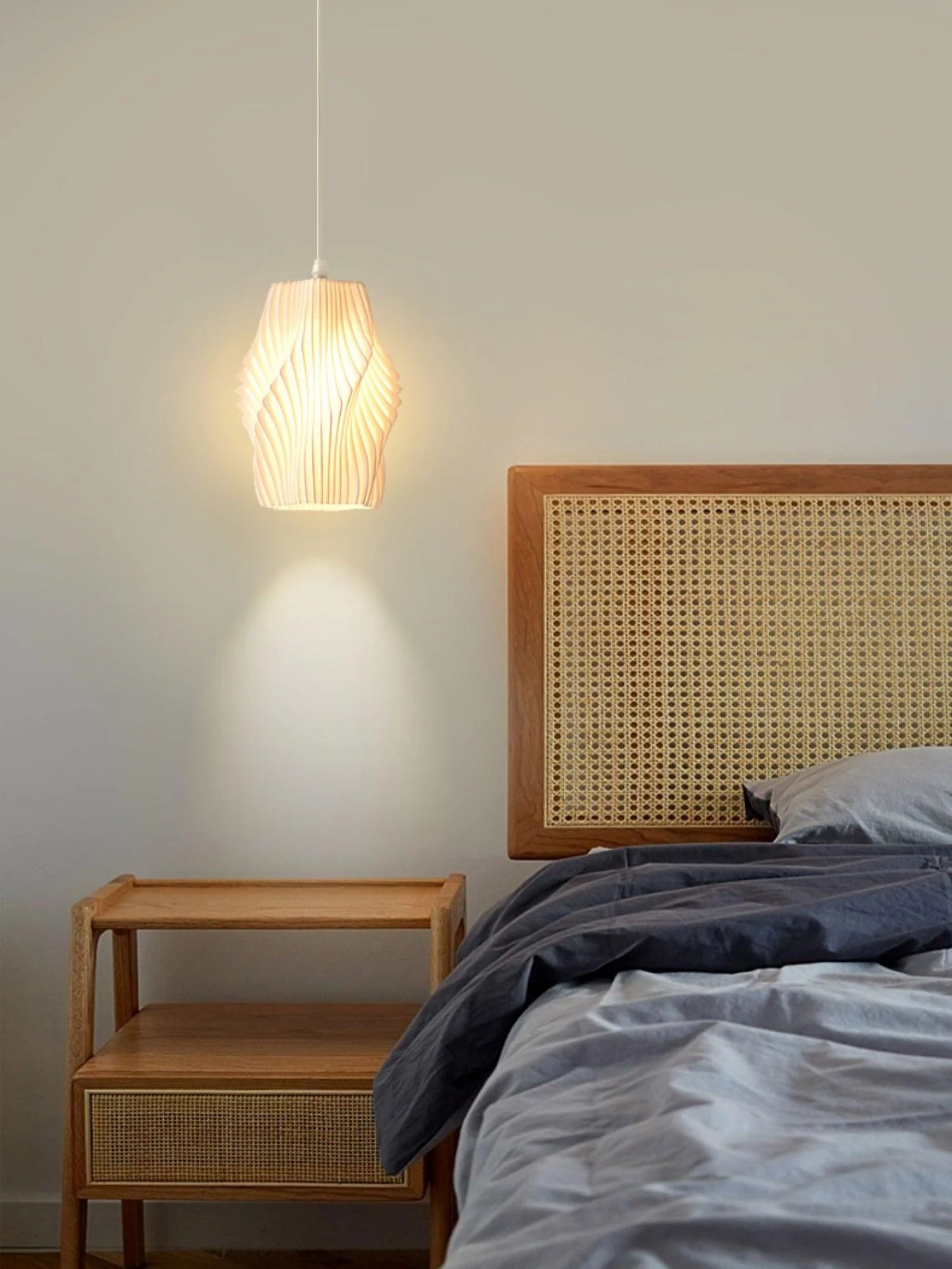Twirl Printing Art Pendant Light - Image 45